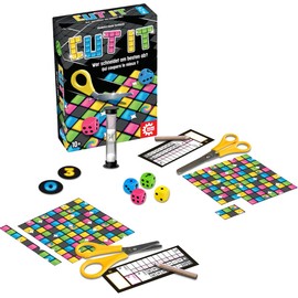 Game Factory 646063 Cut it, Innovative Dice Game, Dice, Cut, Puzzle, Clever Family Game for 1 to 4 People, from 10 Years