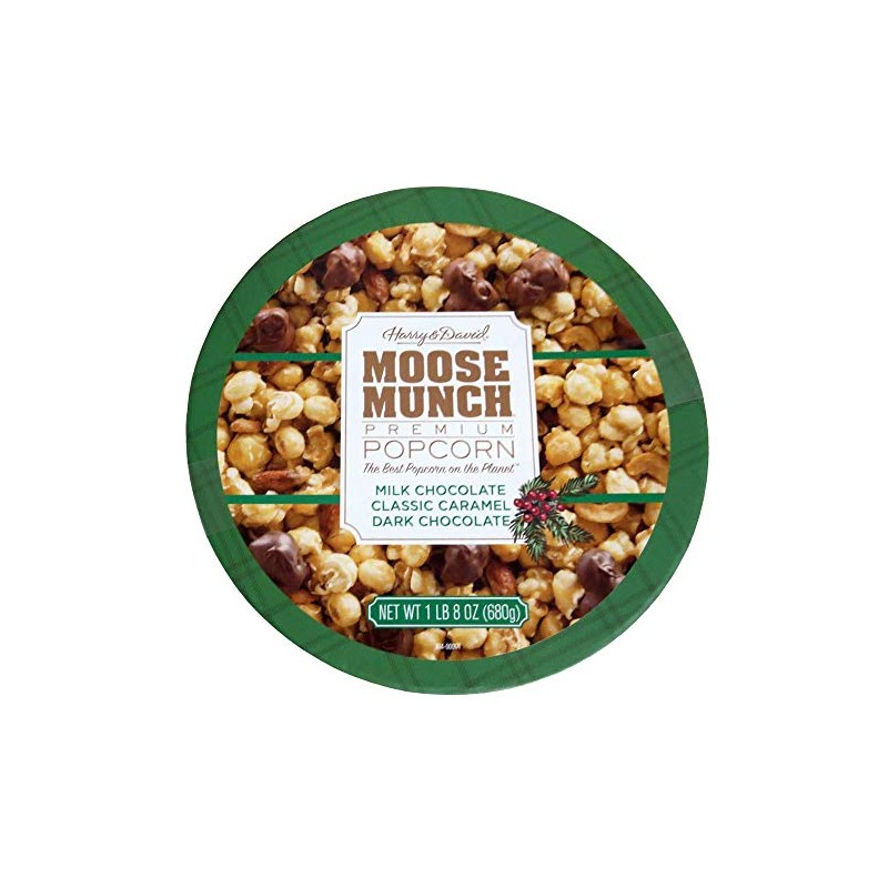 Harry & David Moose Munch Premium Popcorn 24 oz Holiday
