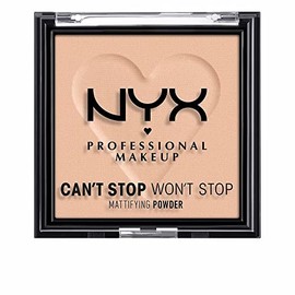 NYX Professional Makeup, Can´t Stop Won´t Stop, Polvo matificante, Tono Light Medium