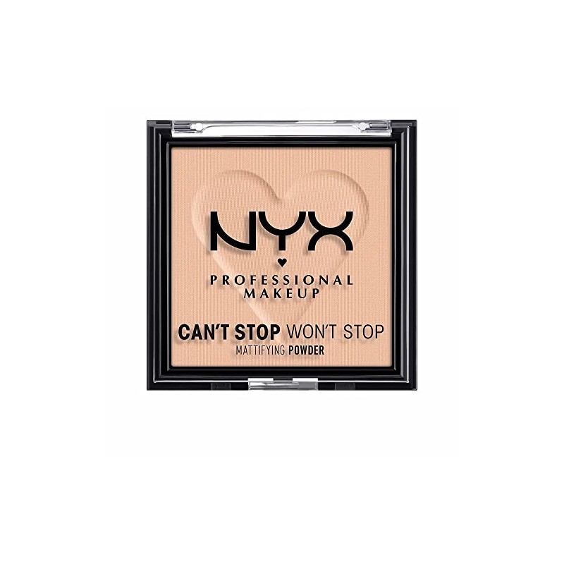 NYX Professional Makeup, Can´t Stop Won´t Stop, Polvo matificante, Tono