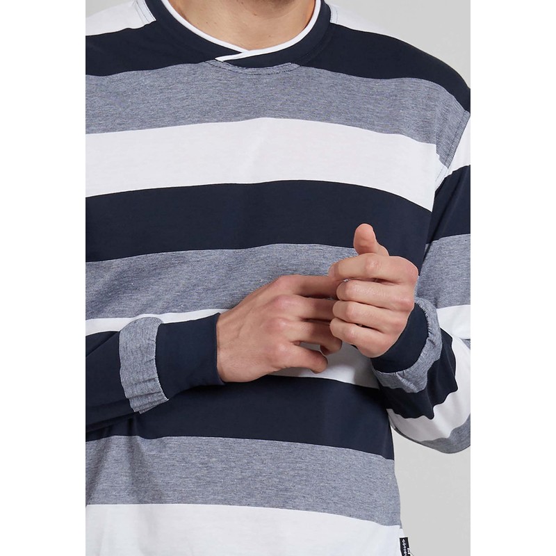 Götzburg Men's 2-Piece Pyjamas Long, Belair Blue, s