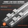 VEVOR Linear Rail Slide SBR20-800mm 2 PCS and 4 PCS