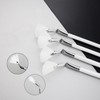 TEONEI Fan Mascara Brushes Eyelash Eyebrow Brush Makeup Brush Eye