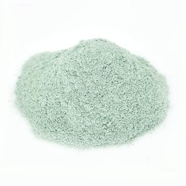 Green Fuschite; Pure & Natural: by World of Wood- Crushed Inlay Stone Perfect for Wood Inlay, Jewelry, Art, and More (FINE POWDERConsistency) (2 oz (57 gr))