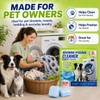 Enzyme Washing Machine Cleaner Tablets for Pet Owners, [2X Power]