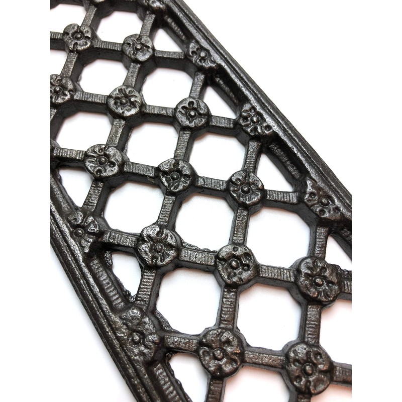 Cast Iron Push Finger Plate Lattice Design