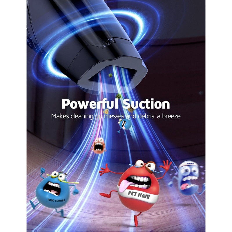 Hommak 2024 Hommak Handheld Vacuum car Vacuum 6KPa Cordless Rechargeable