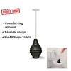 Korky BeehiveMAX Heavy Duty Toilet Plunger - Seals All Bowl