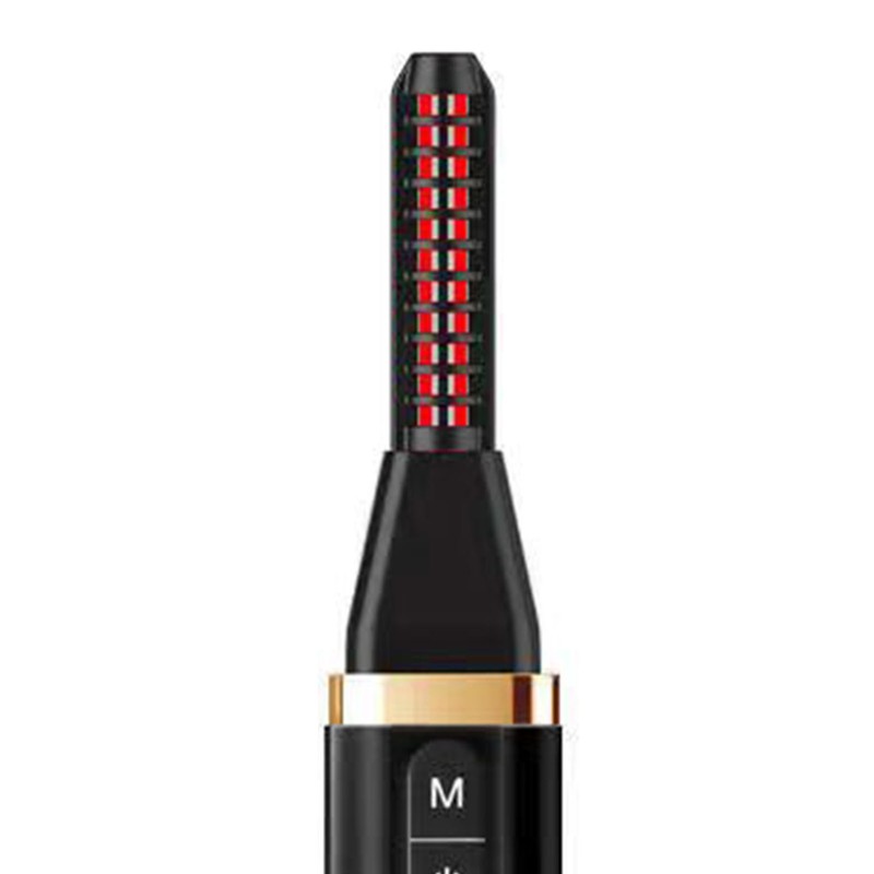Heated Eyelash Curler Comb USB Rechargeable Electric Heated Eyelash Curler