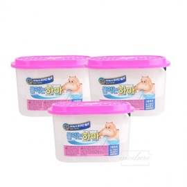 Hippopotamus drinking closet dehumidifier water 3 pieces