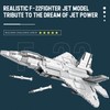 MEOA F-22 Raptor Fighter Jet Building Blocks Set 1837pcs Military