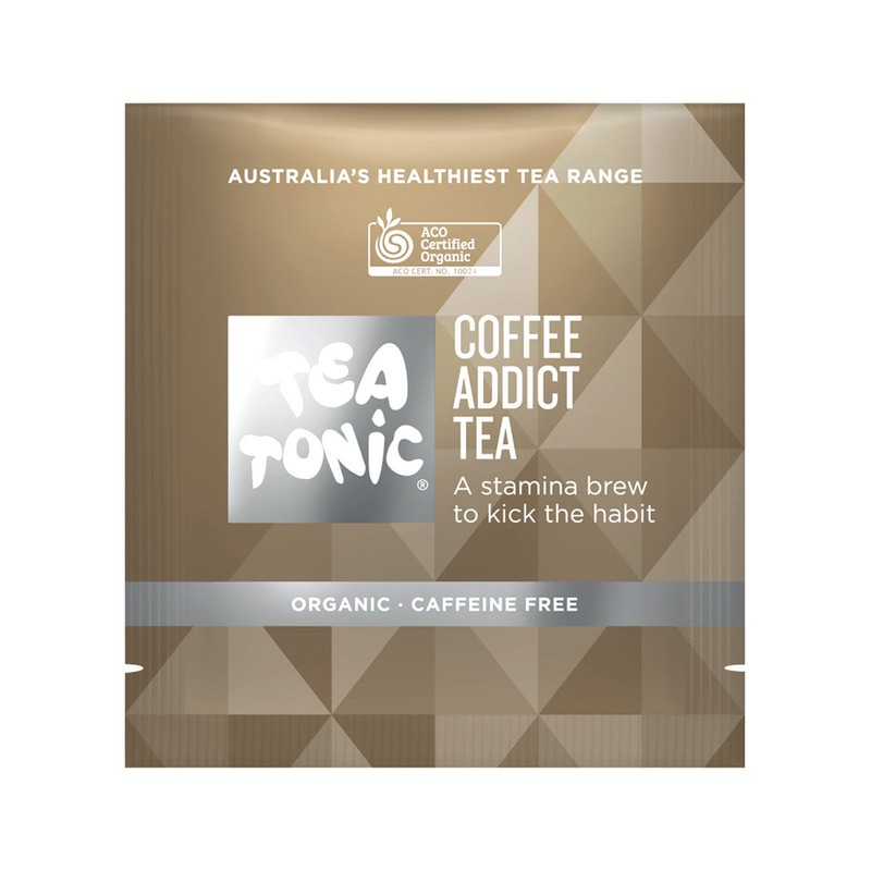 Tea Tonic Organic Coffee Addict Tea x 20 Tea Bags