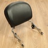ECOTRIC Detachable Passenger Backrest Sissy Bar Compatible with 2009-2024 Harley