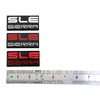 SSDD 2pcs New SLE Sierra Emblems Replacement for GMC 1500