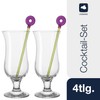 LEONARDO HOME 069198 GK Cocktailgläser Hurricane Bar 4-teilig, Glas