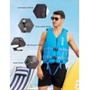 huraty Women and Men Kayaking Vest, High Buoyancy Vest with