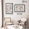 VCK 16x24 Picture Frame 3 Pack, Black Wood Poster Frame