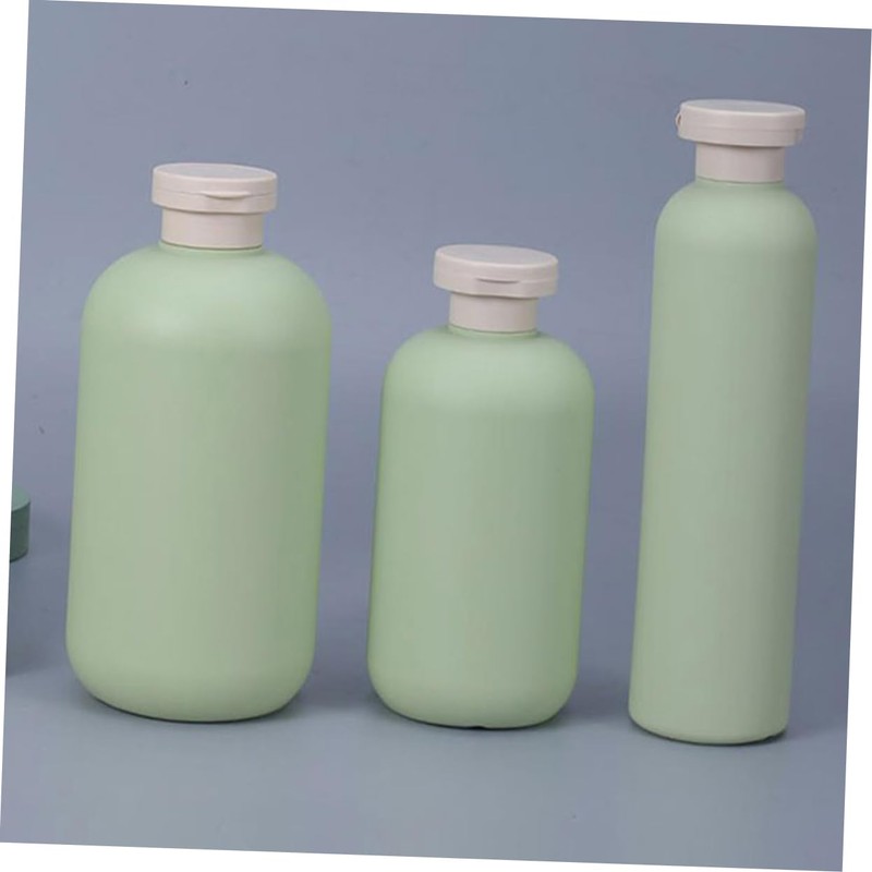 Outanaya 4pcs Travel Shampoo and Conditioner Bottles Avocado Dispenser for