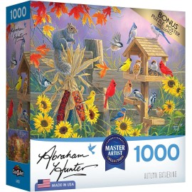 RoseArt - Abraham Hunter - Autumn Gathering - 1000 Piece Jigsaw Puzzle for...