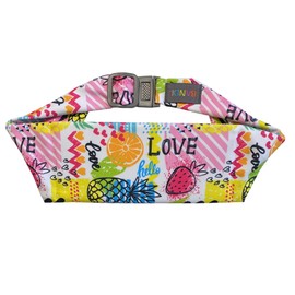 BANDI KIDS Pocket Belt for Medical, Sports, Play, Comfortable Adjustable Fit, Made In USA (Love Doodle)