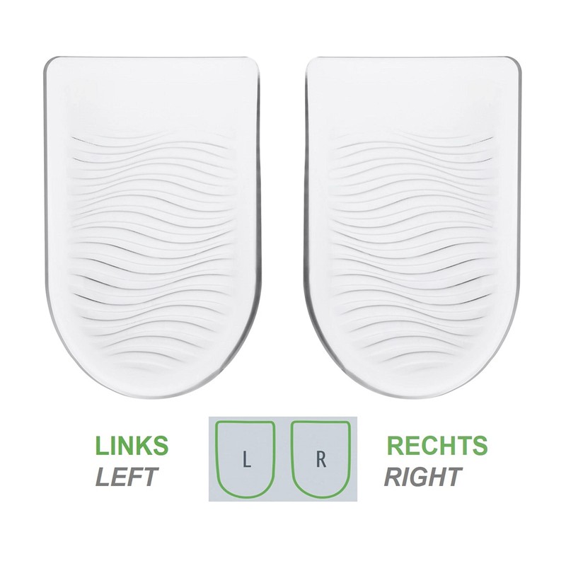 Bergal Magic Heel Invisible Gel Heel Cushions l transparent