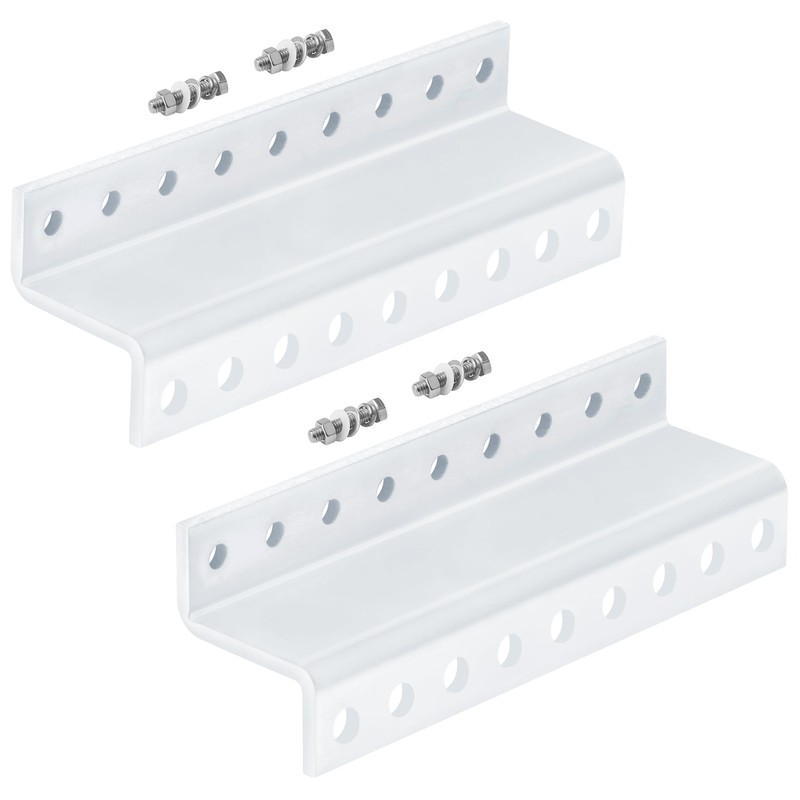 2 Pack Z-Bar Splice Sign Mount Brackets with Screw,for U-Channel