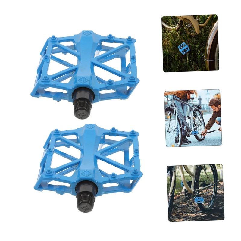 Totority Bike Pedals for Road Bikes Pair Aluminium Alloy Rolling