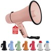 Pyle 20W Megaphone Bullhorn - Portable, Automatic Siren & Adjustable