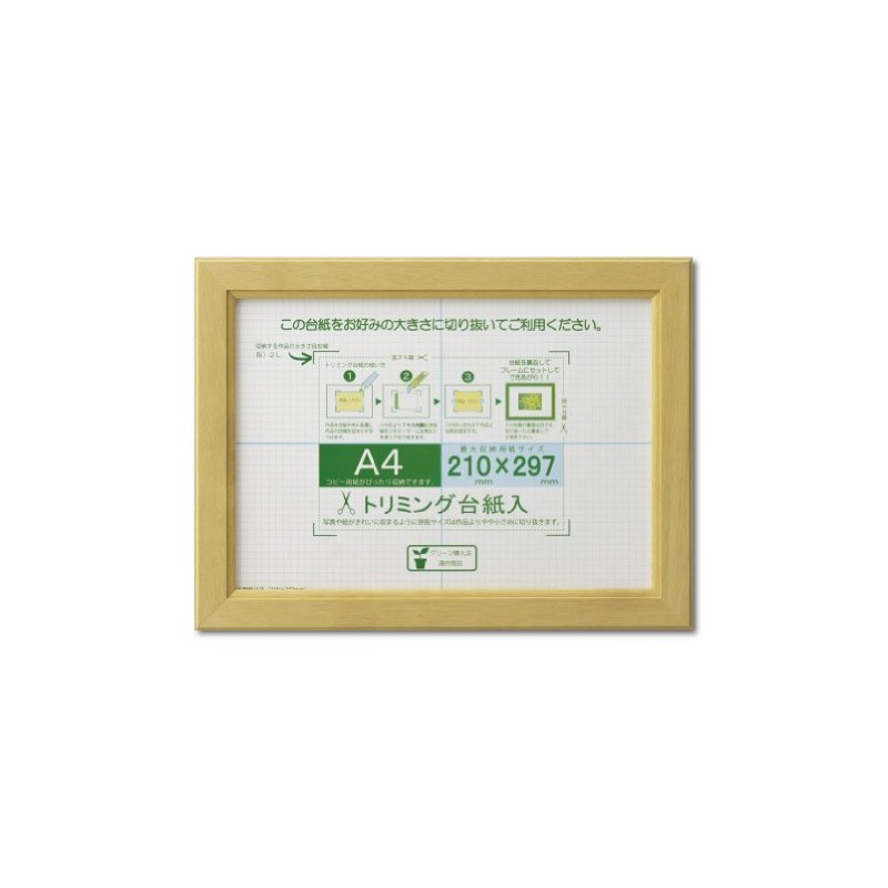 Daisen J635D6100 Picture Frame, OA Frame, OA Canoe, A4, Natural,
