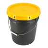 Grey 5 Gallon 90 mil Bucket with Snap On Lid
