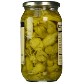 Krinos Imported Pepperoncini in Vinegar Brine, Bold Flavor, Crunchy, Ready to Eat – 1.14lb Jar