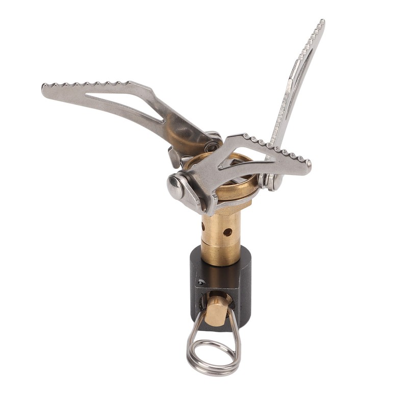 Backpacking Stove 3000W Titanium Alloy Adjustable Portable Mini Camping Stove