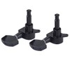 3L 3R Black Closed Zinc Alloy Machine Heads String Tuning