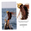BESPORTBLE 12pcs Lifelike Fly Hooks Fishing Lure for Outdoor Fly