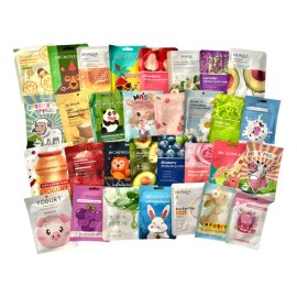 Lote De 30 Mascarillas Surtidas Coreanas Hidratantes Facial