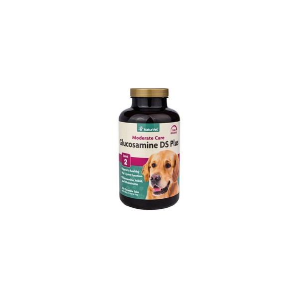 Naturvet Glucosamine DS Plus Chewable Tablets Level 2 Moderate Care
                            120 Tablets