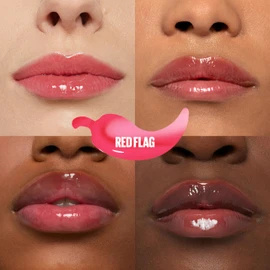 Maybelline Brillo Labial Lifter Gloss Plump Rellenador de labios - 004 Red Flag, 5.4 ml