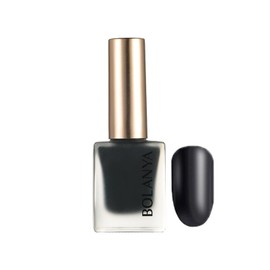 Matte Nail Polishes - Quick Drying Non-Toxic Nail Polishes - Water-Based Long-Lasting Nail Polishes Manicure Art for Women Teens Girls (Black)
