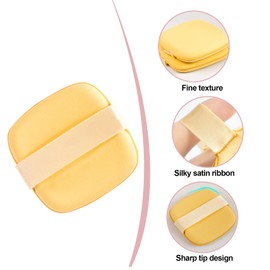 Landrain 18 Stück Powder Puff, Nass Trocken Puderquaste, Gesicht Make Up Schwämmchen