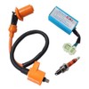 High Performance Racing GY6 Ignition Coil 6 Pin AC CDI