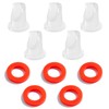 LitKiwi 5PCS Beer Keg Coupler Check Valve & 5PCS Beer
