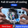JOYYE Phone Cooler, Portable Lightweight Cooling Fan, LED Display Radiator,