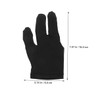 Kisangel 10pcs Lightweight Snooker Gloves for Men Women Finger Design