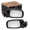 Brock Replacement Driver and Passenger Power Side View Mirrors Compatible