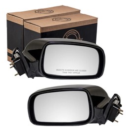 Brock Replacement Driver and Passenger Power Side View Mirrors Compatible with 2004-2008 Solara 87940-AA110-C0 87910-AA110-C0