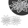 Tabanzhe 2 PCS Flower Strip Frame Embossing Paper Dies,DIY Card