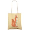 Mr. & Mrs. Panda Shopping Bag Squirrel Flower, yellow