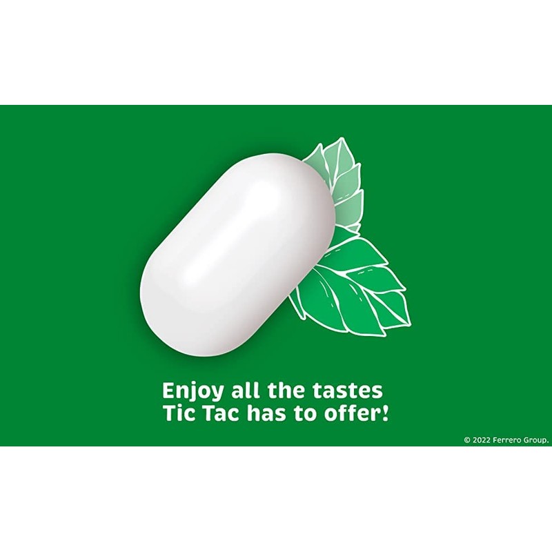 Tic Tac Mini Mints, Variety Share Pack 62 Pack, 211g,
