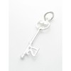 21st Birthday Key sterling silver charm .925 x 1 Birthday