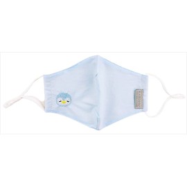 Liv Heart 81003-61 Cloth Mask, Nemu Nemu Animals Penguin Love, Adult Size (W x D x H): 8.7 x 5.5 inches (22 x 14 cm), Smooth, Comfortable